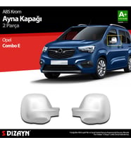 S-Dizayn Opel Combo E ABS Krom Ayna Kapağı 2 Prç 2019 Üzeri