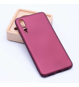 Huawei P20 Pro Uyumlu Kılıf Zore Premier Silikon Kapak (SAKS MAVI)