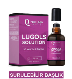 Q natura series Lugol's Solution % 5 iyot Damla + Roll-on Başlık Hediyeli
