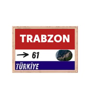 Trabzon Tablo - Retro Tablo (Standart)