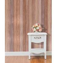 Dreamwall Kumaş Dokulu Ahşap Desenli Isı Ve Ses Yalıtımlı Sağlıklı Tekstil Duvar Kağıdı (Kahverengi)