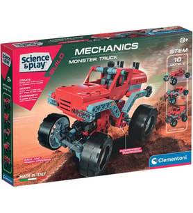 Clementoni Mekanik Laboratuvarı Canavar Kamyonlar 75038 Lisanslı
