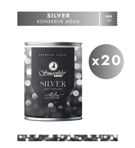 Smoothly Silver Konserve Sir Ağda 20 ADET 800 G.