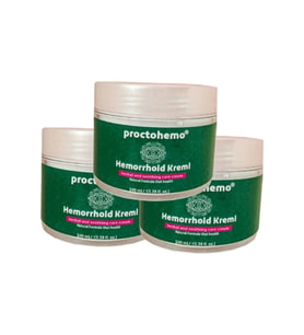 Proctohemo Rahatlatıcı Bakım Kremi150 Ml 3 Tane
