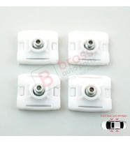 Mercedes W124 W126 W140 W201 190 W202 W203 1267200042 için 4 Adet Makas Tip Cam Kriko Pivot Klipsi