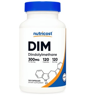Nutricost DIM (Diindolylmethane) Plus BioPerine 300mg, 120 Vegetarian Capsules (Renksiz)
