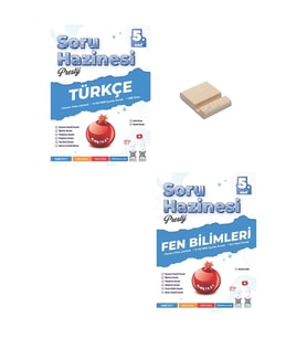 5. Sınıf Prestij Türkçe ve Fen Bilimleri Soru Hazinesi + Telefon Tutucu