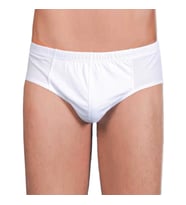 6 lı Paket Berrak Erkek Slip Külot 1050 Beyaz