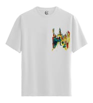 Vivid Street - %100 Pamuklu Erkek Beyaz Tişört - Premium Quality (Siyah - Beyaz)