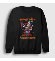 Presmono Unisex Siyah Accident Of Birth Bruce Dickinson Sweatshirt 457287tt