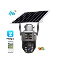 Rose AHD-30205 Solar Güneş Enerjili 4g Sim Kartlı Kamera (Siyah)