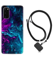 Samsung A02S A03S A10 A12 A13 A21S A22 Kılıf Boyun Askılı Silikon Explosive 1734