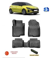 Rizline Hyundai i20 2020 Sonrası Uyumlu 3D Havuzlu Paspas ASMA KOKU VE NUMARATÖR HEDİYELİ
