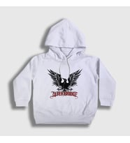 Presmono Unisex Çocuk Beyaz Logo Alter Bridge Kapüşonlu Sweatshirt 438639tt (Beyaz)