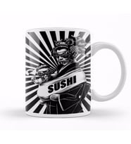 Sushi Kupa Bardak Porselen
