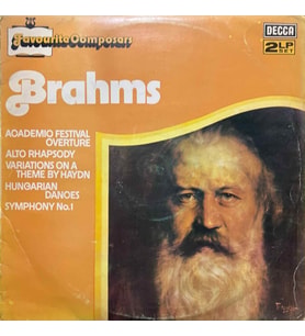 Brahms Academıc Festival Overture Double Classic LP Plak (Karışık)