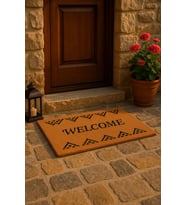 Valerine Life Velür Coco Dokulu Welcome Hoş Geldiniz Kapı Önü Dış Mekan Paspası 45x70cm 27YCM260108
