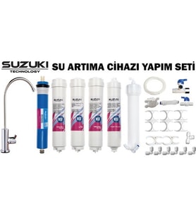 Suzukı Technology Su Arıtma Cihazı Yapım Seti (Su Arıtma Cihazını Kendin Yap !!)