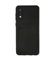 Galaxy A02 Kılıf Kelvin Kartvizitli - Siyah