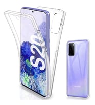 Samsung Galaxy S20 Uyumlu Kılıf Zore Enjoy Kapak (Renksiz)