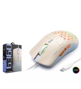 Hadron G360 Gaming Mouse 3600 DPI LED Aydınlatmalı Oyuncu Mouse - Beyaz
