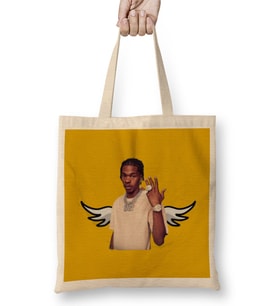 Lil Baby LOGO MERCH Bez Çanta Uzun Saplı