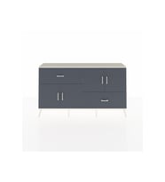 Arges Konsol 3 Raflı 2 Çekmeceli 4 Kapaklı 176x30x99 Aytaşı-Antrasit