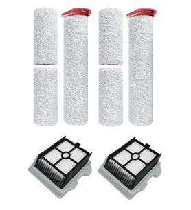 Roborock Dyad Pro / Dyad Pro Combo Uyumlu 4 Parça Set ( 2 Roller Fırça, 2 Hepa Filtre)