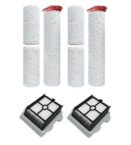 Roborock Dyad Pro / Dyad Pro Combo Uyumlu 4 Parça Set ( 2 Roller Fırça, 2 Hepa Filtre)