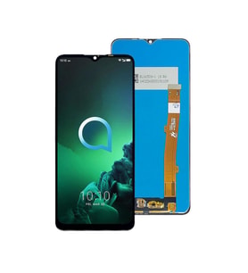 Alcatel 3X 2020 5061U ile Uyumlu Lcd Ekran Dokunmatik (Siyah)