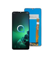 Alcatel 3X 2020 5061U ile Uyumlu Lcd Ekran Dokunmatik (Siyah)
