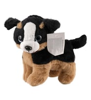 Sesli Peluş Köpek - 2309033 - Kahverengi-Siyah