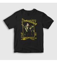 Presmono Unisex Çocuk Siyah Crime Queen Adam Lambert T-Shirt 397132tt
