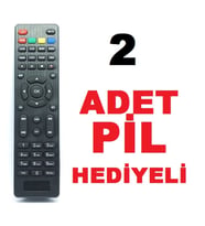 Yumatu Full HD Wifi Uydu Alıcı Kumandası 2 ADET PİL HEDİYELİ