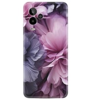 24 Pro Kılıf HD Resim Baskılı Çiçek Mor StKd -028