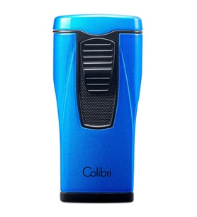 Colibri Monaco 3 Torch Pürmüz Metalik Mavi Puro Çakmağı