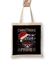 An Autobot Merry Christmas Transformers Bez Çanta Uzun Saplı
