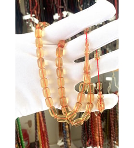 BELÇİKA KATALİN SARI NEON KAPSÜL MODEL TESBİH