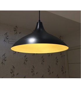 MYLİGHTS RETRO  RUSTİK METAL SARKIT AVİZE (Siyah)