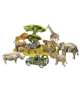 3D Puzzle Afrika Yaban Hayatı