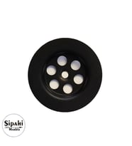 Sipahi Marble Siyah Lavabo Süzgeci