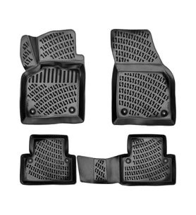 Rizline 3D Oto Paspas Siyah Renk Volvo C30 2006 - 2013 ile uyumlu