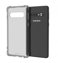 Blogy Galaxy S10 ile Uyumlu Crystal Fit Kılıf Smoke Black