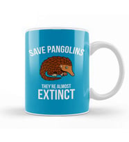 Save Pangolins They're Almost Extinct Kupa Bardak Porselen
