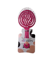 Lionesse Yuvarlak Maze Brush Saç Fırçası Koyu Pembe