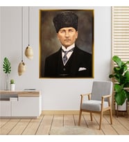 ÇERÇEVELİ ATATÜRK TABLO S573