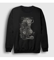 Presmono Unisex Siyah Legend Mastodon Sweatshirt 163343tt