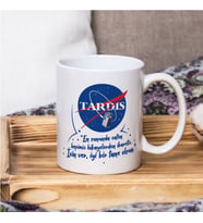 Doctor Who Tardis Nasa Baskılı Kupa Bardak