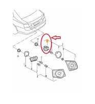 Jetta 2006-2011 Iç Stop Ampul Duyu -oem- Uyumlu
