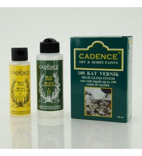 Cadence 100 Kat Vernik 120+70 ml. Takım 